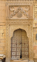 Image showing street view of Jaisalmer