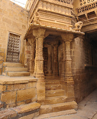 Image showing street view of Jaisalmer