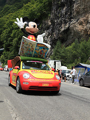 Image showing Mickey's car