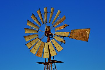 Image showing Water pump windmill