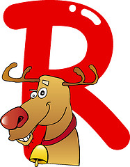 Image showing R for reindeer