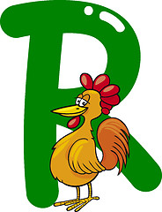 Image showing R for rooster