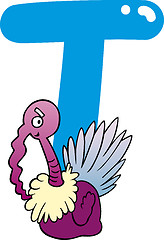 Image showing T for turkey