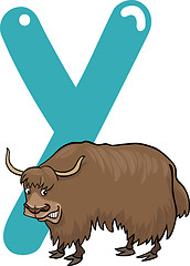 Image showing Y for yak