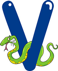 Image showing V for viper
