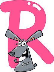 Image showing R for rabbit