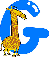 Image showing G for giraffe