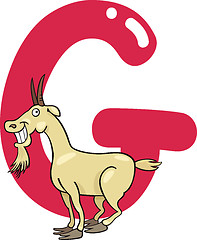 Image showing G for Goat