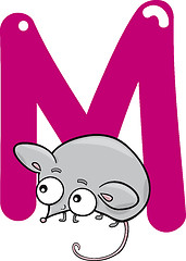 Image showing M for mouse