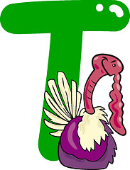 Image showing T for turkey