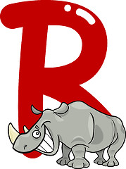 Image showing R for rhino