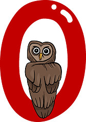 Image showing O for owl