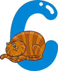 Image showing C for cat