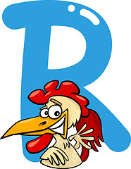 Image showing R for rooster