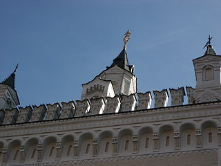 Image showing house with towers in Moscow