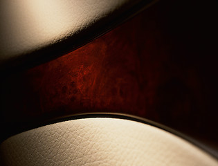 Image showing leather background