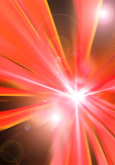 Image showing red light of abstract background