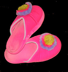 Image showing Pink Slippers