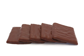 Image showing chocolate pieces