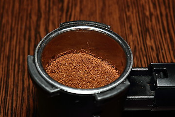 Image showing preparing coffee