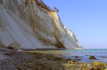 Image showing Møns Klint coast.