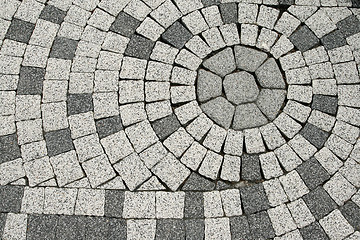 Image showing Tiled pavement