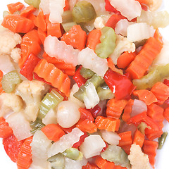 Image showing Mixed vegetables