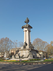Image showing Vittorio Emanuele II statue