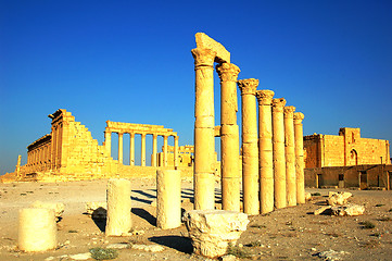 Image showing Relics of Palmyra in Syria