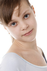 Image showing Portrait of a beautiful girl