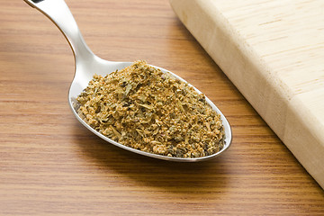 Image showing Spoonful of cajun seasoning

