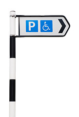 Image showing Parking sign