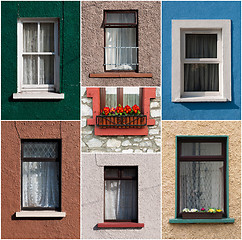 Image showing Irish windows