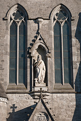 Image showing Saint John's statue