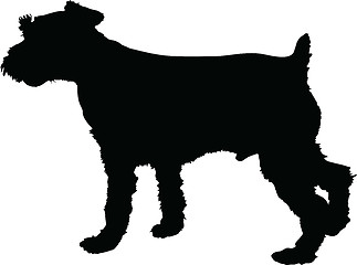 Image showing Schnauzer Silhouette