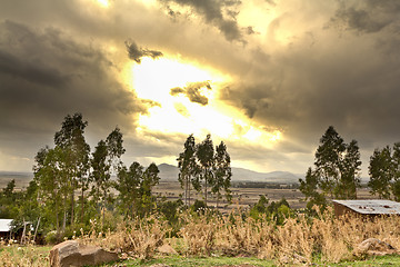 Image showing Ethiopian rural landscape