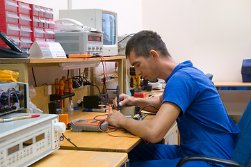 Image showing Electrician