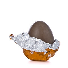 Image showing chocolate easter egg