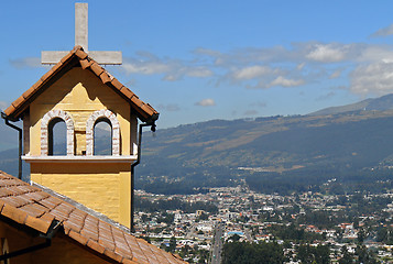 Image showing church on mountains. ecuador