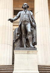 Image showing Statue George Washington Federal Hall