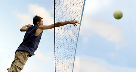 Image showing Beach Volleyball