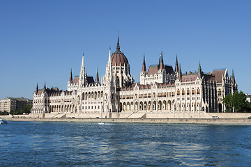 Image showing Budapest, the building of the Parliament