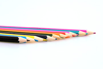 Image showing Colored pencils