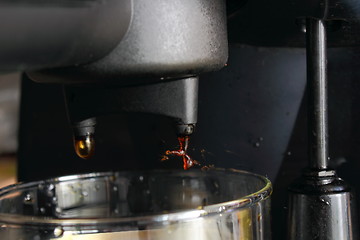 Image showing making coffee