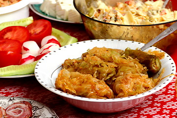 Image showing stuffed cabbage