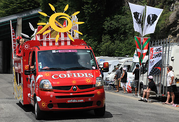 Image showing Cofidis car