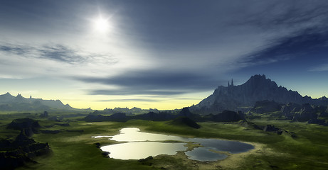 Image showing fantasy landscape