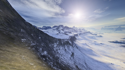 Image showing winter landscape