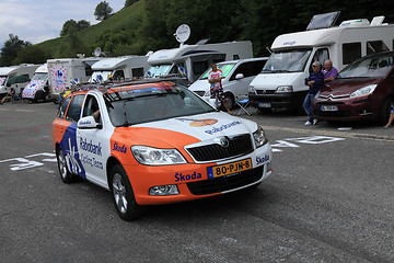 Image showing Rabobank car