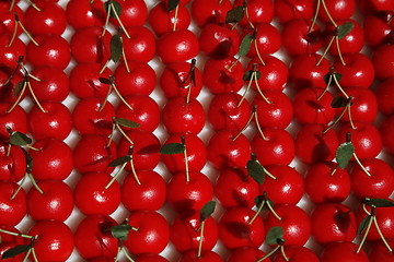 Image showing Candy cherries